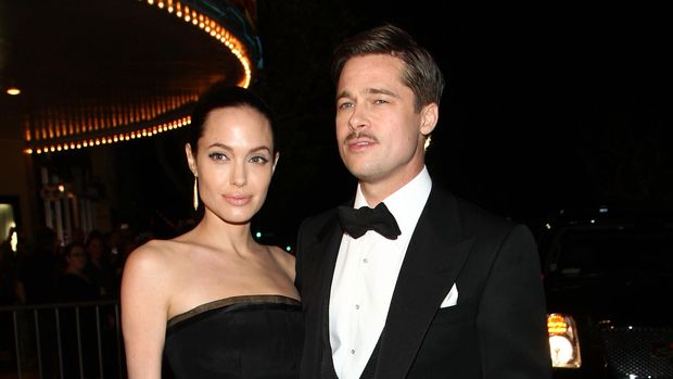 Brad Pitt dan mantan istri, Angelina Jolie