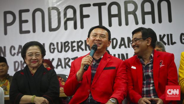 Jadi Kader PDIP, Ahok Resmi Dukung Jokowi di Pilpres 2019