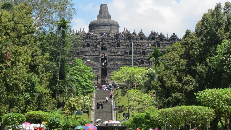 Foto: Candi Borobudur di Magelang (Fitraya/detikTravel)