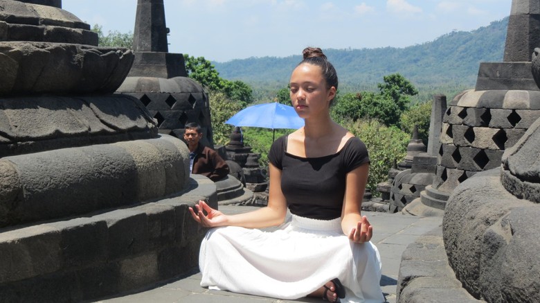 Wisatawan di Candi Borobudur (Fitraya/detikTravel) Wisatawan di Candi Borobudur (Fitraya/detikTravel)
