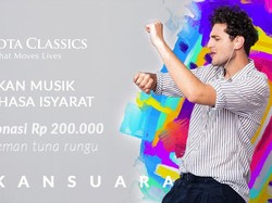 #RasakanSuara, Ekspresikan Musik dengan Bahasa Isyarat