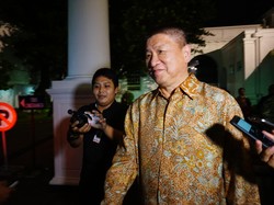 Aguan Muncul di Istana Bertemu Jokowi