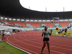 Yaspy dan Tri Setyo Jadi Pelari Tercepat PON Jabar