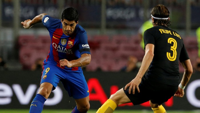Saling Sindir Filipe Luis dan Suarez Usai Barca vs Atletico