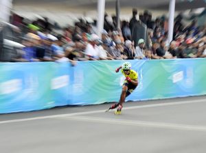 Jabar Tambah Dua Emas dari Sepatu Roda 300 M Time Trial Jabar Tambah Dua Emas dari Sepatu Roda 300 M Time Trial
