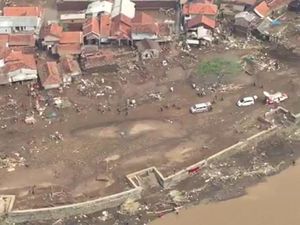 Begini Pantauan Helikopter Banjir Bandang Garut dari Hulu ke Hilir