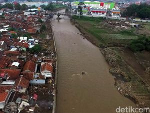 Banjir Garut Terlihat dari Udara