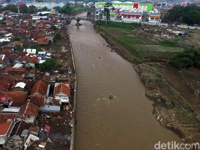 Banjir Garut Terlihat dari Udara