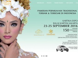 Pameran Pernikahan Tradisional Berlangsung Hari Ini di Balai Kartini
