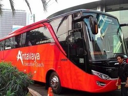 Bus AntaVaya Ikut Tebar Promo di Mega Travel Fair