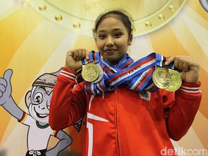 Usai Tiga Emas di PON, Rifda Irfanalutfi Bidik Emas SEA Games Tahun Depan Usai Tiga Emas di PON, Rifda Irfanalutfi Bidik Emas SEA Games Tahun Depan