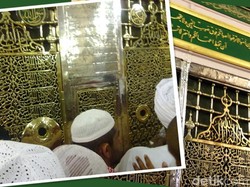 Ziarah Makam Nabi Muhammad di Areal Masjid Nabawi