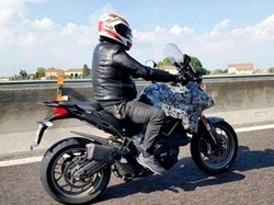 Ducati Multistrada dengan Mesin yang Lebih Kecil Tertangkap Kamera