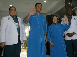 Jalani Tes Kesehatan, Agus: Alhamdulillah Sehat, Kurang Tidur Saja