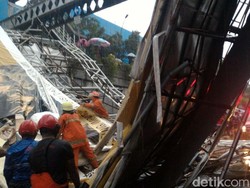 Korban Meninggal Atap JPO Ambruk Jadi 3 Orang