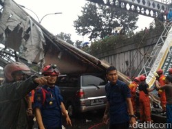 Ini Identitas 5 Korban Ambruknya Pagar dan Atap JPO Pasar Minggu