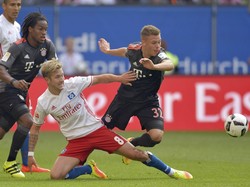 Gol di Menit-Menit Akhir Menangkan Bayern atas Hamburg
