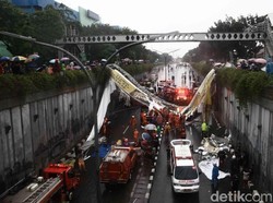 Polisi Masih Selidiki Dugaan Pidana Kasus JPO Roboh di Pasar Minggu