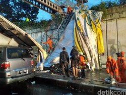 Nenek dan 2 Cucunya Jadi Korban Tewas JPO Ambruk di Ps Minggu Saat Berteduh