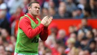 Wayne Rooney menjadi nama terakhir dalam daftar pencetak gol dalam pekan pertama Premier League, juga dengan raihan delapan gol. Foto: Laurence Griffiths / Getty Images  