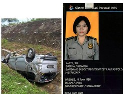 Tentang Sosok Bripka Anita yang Meninggal karena Kecelakaan di Tol Cipali