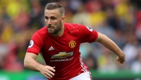 Luke Shaw: Bek asal Inggris, direkrut dari Southampton dengan nilai yang kabarnya sebesar 30 juta poundsterling pada 27 Juni 2014. Masih di klub. (Foto: Richard Heathcote / Getty Images)