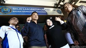Agus Harimurti-Sylviana Selesai Tes Bebas Narkoba