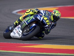 Akan Sulit Kalahkan Marquez di Aragon, Rossi Fokus Finis Tiga Besar