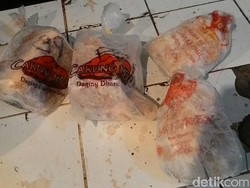 Di Pasar Ini Daging Sapi Beku Dijual Rp 89.000/Kg