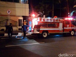 Ruangan Staf Bid Humas Polda Riau Terbakar