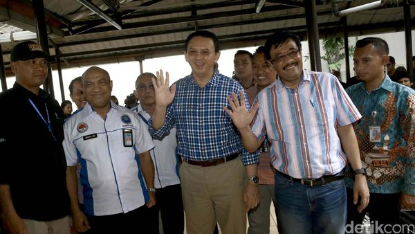 Ahok-Djarot Uji Bebas Narkotika di BNN