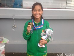 Usai Kecelakaan Saat Pemusatan Latihan, Atlet Jatim Ini Puas Raih Dua Emas