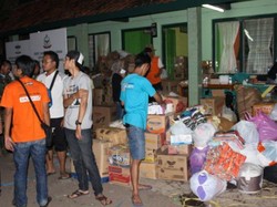 Komunitas Lancer Bantu Korban Banjir Bandang Garut