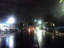 Banjir Kemang Jakarta Sudah Surut, Tinggal Tersisa Genangan Semata Kaki