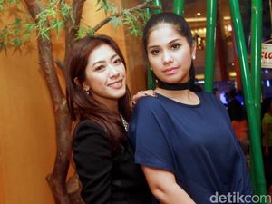 Cantiknya Annisa Pohan dan Aliya Rajasa
