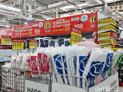 Diskon Aneka Peralatan Tidur di Transmart Carrefour