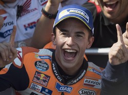 Give Me Five! Perayaan Juara Marquez di Motegi