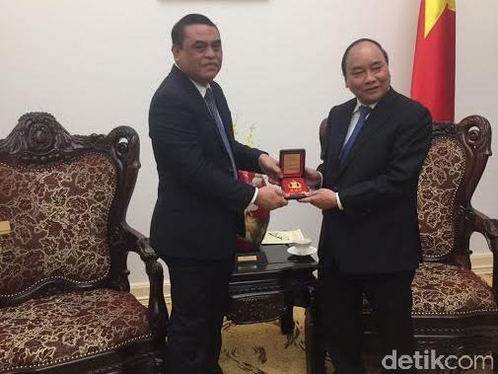 Temui PM Vietnam, Wakapolri Minta 8 WNI Perompak Kapal Orkim Diekstradisi ke RI