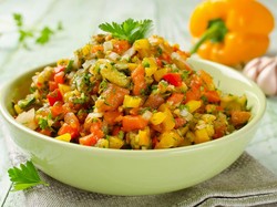 Eggplant Caviar yang Enak Dimakan dengan Roti Panggang Bisa Dibuat dengan Cara Ini