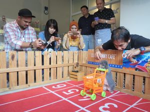 Kelinci di Thailand Bisa Angkat Barbel & Dorong Troli