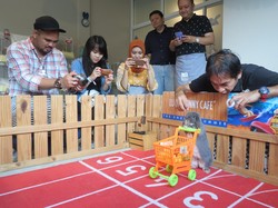 Kelinci di Thailand Bisa Angkat Barbel & Dorong Troli