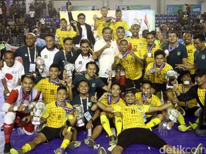 Maluku Utara Raih Medali Pertama dari Futsal