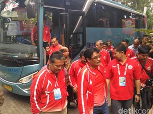 Datang ke Bandung, Wagub Djarot Beri Dukungan untuk Atlet DKI Datang ke Bandung, Wagub Djarot Beri Dukungan untuk Atlet DKI