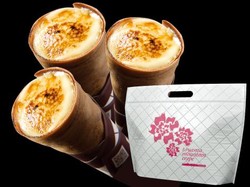 Creme Brulee Crepe yang Manis Wangi Sedang Digemari Warga Jepang