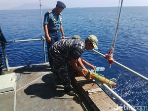 Empat Amunisi PD ke-2 Ditenggelamkan Lanal Banyuwangi