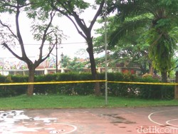 Ini Tiang Lampu Tempat Sandy Diikat Saat Ultah dan Meninggal Tersetrum