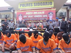 87 Pelaku dan 141 Barang Bukti Diamankan dalam Operasi Sikat Semeru