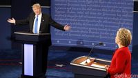 Debat Perdana Hillary vs Trump