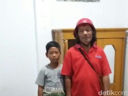 Dibantu Relawan Jokowi, Amat dan Ayahnya Pindah dari Bajaj ke Kontrakan