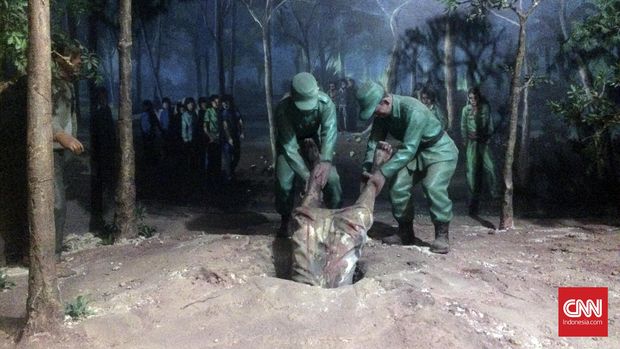 Diorama Sumut Maut di Lubang Buaya